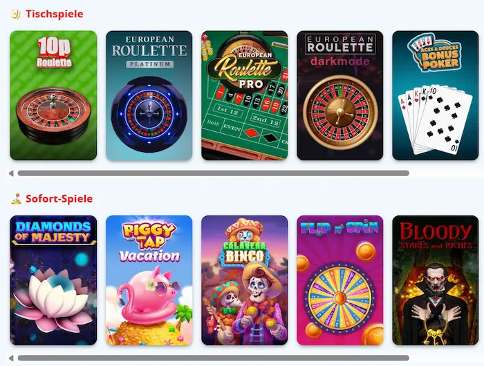 Casino Infinity Schweiz weitere