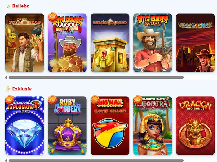 Casino Infinity Schweiz live