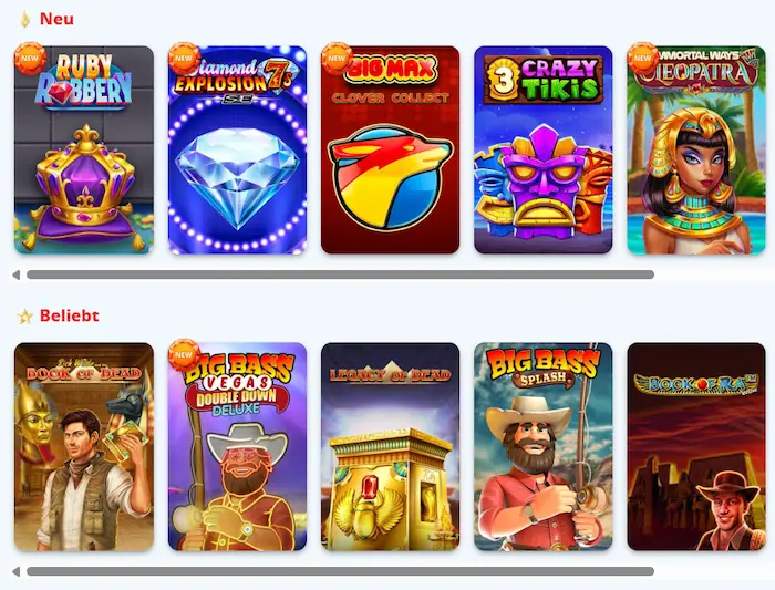 Casino Infinity Schweiz pokies